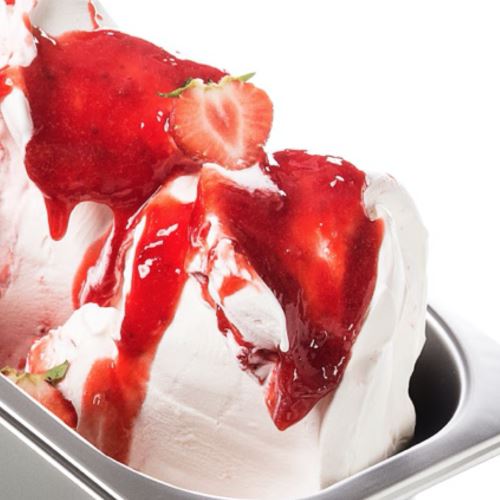 Vanička zmrzlina Cheesecake s jahodami Eccellente 2,4l